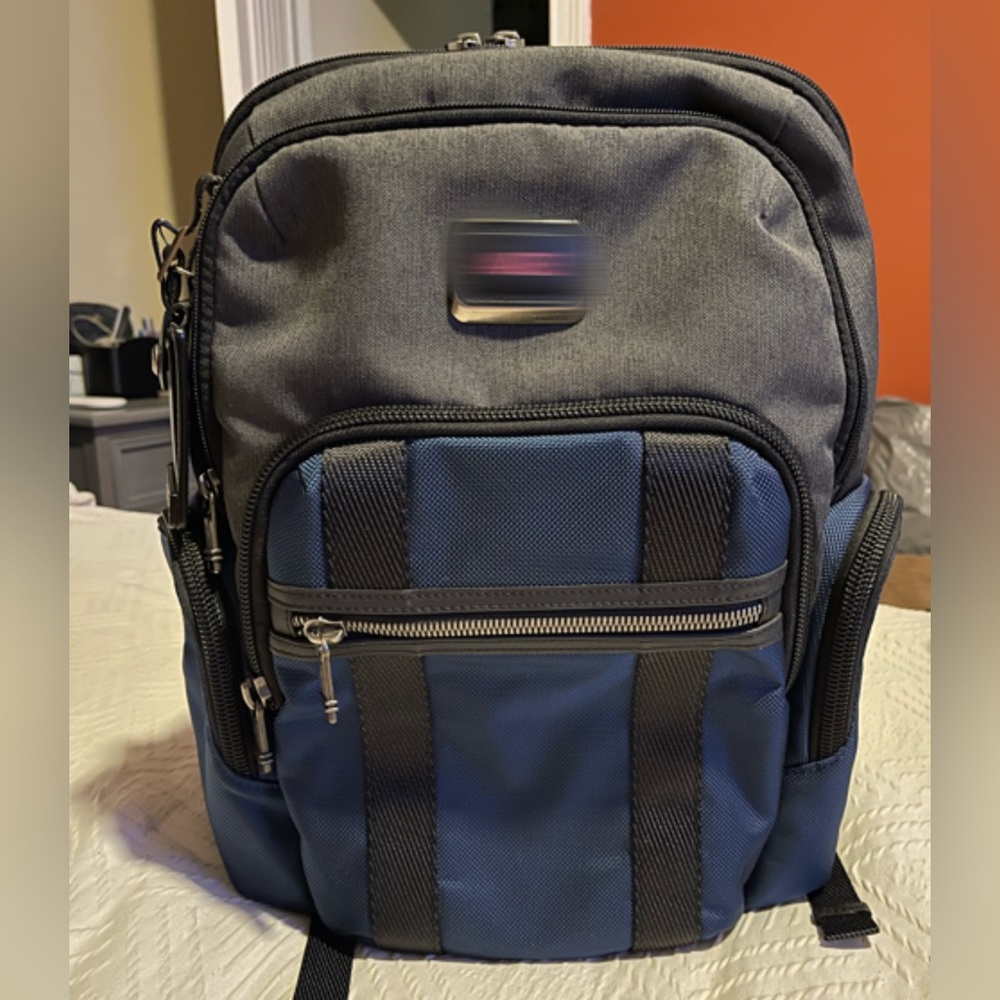 Tumi Alpha Bravo Nellis Backpack - Blue In Navy/ Anthracite